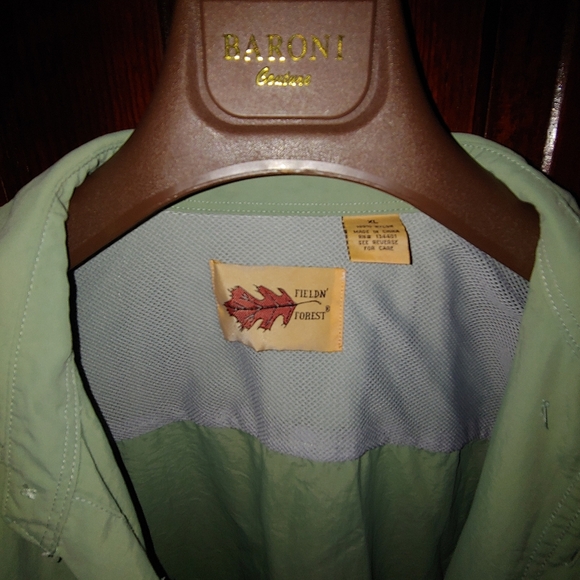 Men's Fieldn' Forest UV Button Down Shirt - Picture 5 of 6